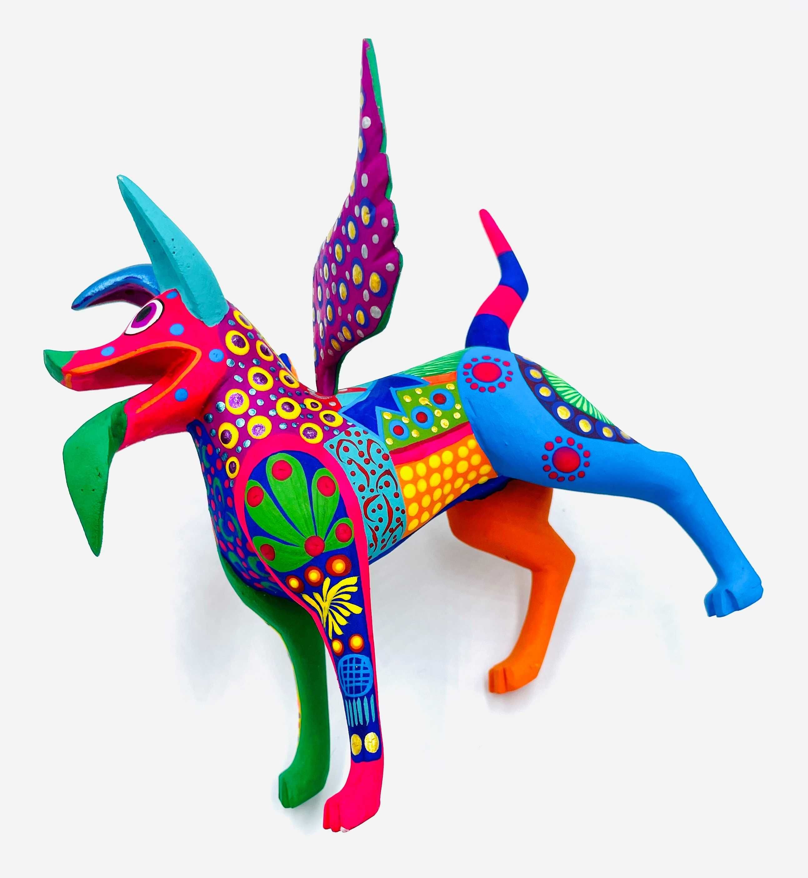 Dia de Muertos! pies DANTE z COCO- Alebrije z Meksyku