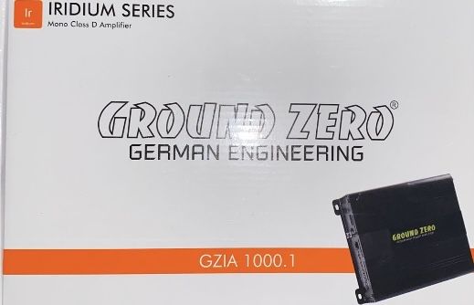 Ground Zero GZIA 1000.1 – Amplificador Mono 1000W