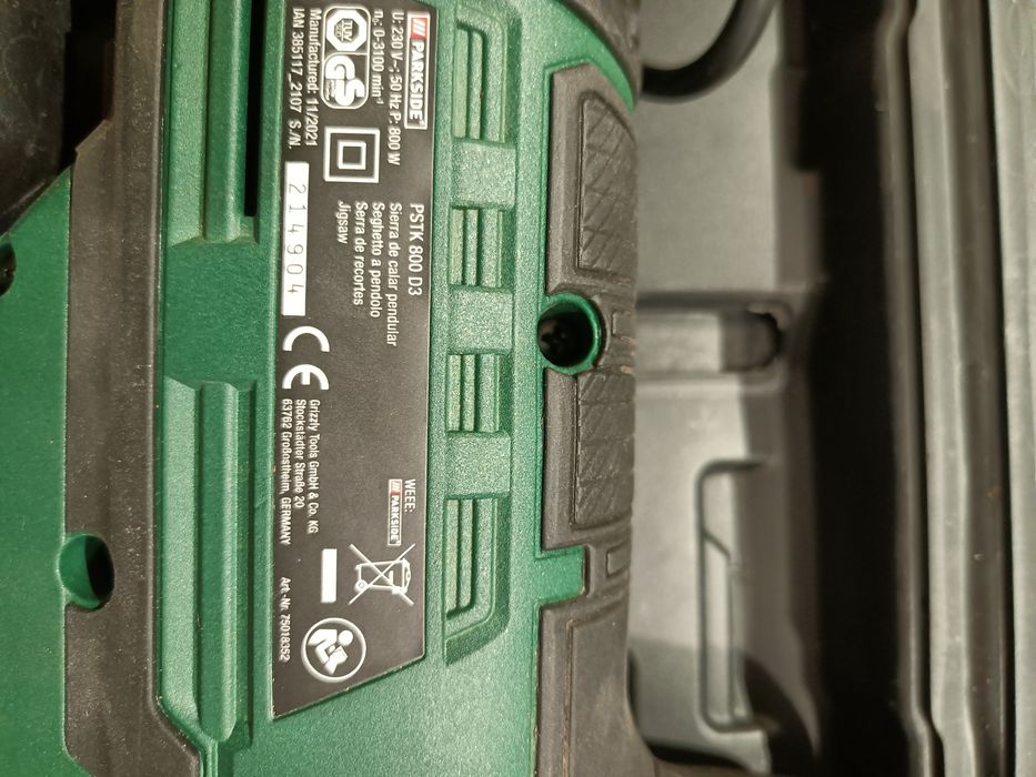 Wyrznarka parkside 800w