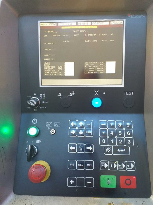 Prasa krawędziowa AMADA HFE 170 t x 3100 CNC 8 osi TANIO!