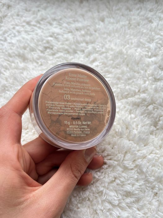 Матуюча пудра Clarins ever Loose Powder