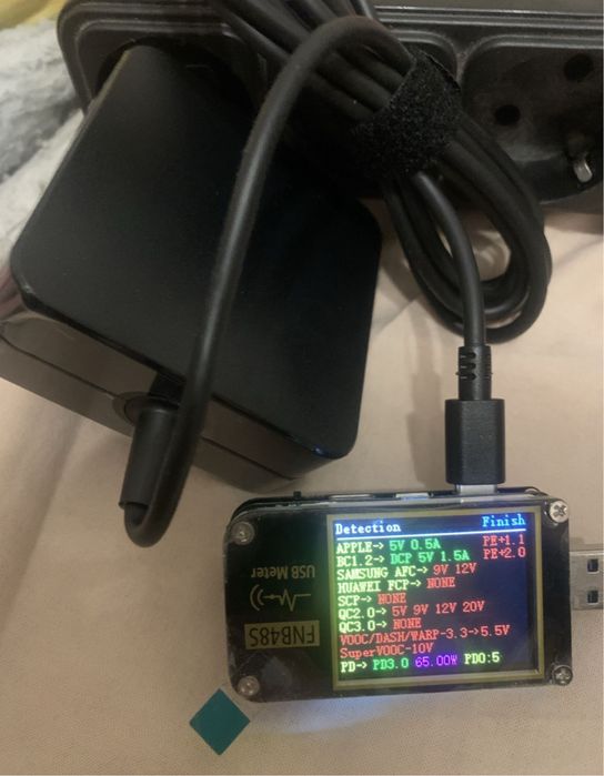 Зарядка 65w для lenovo и других гаджетов