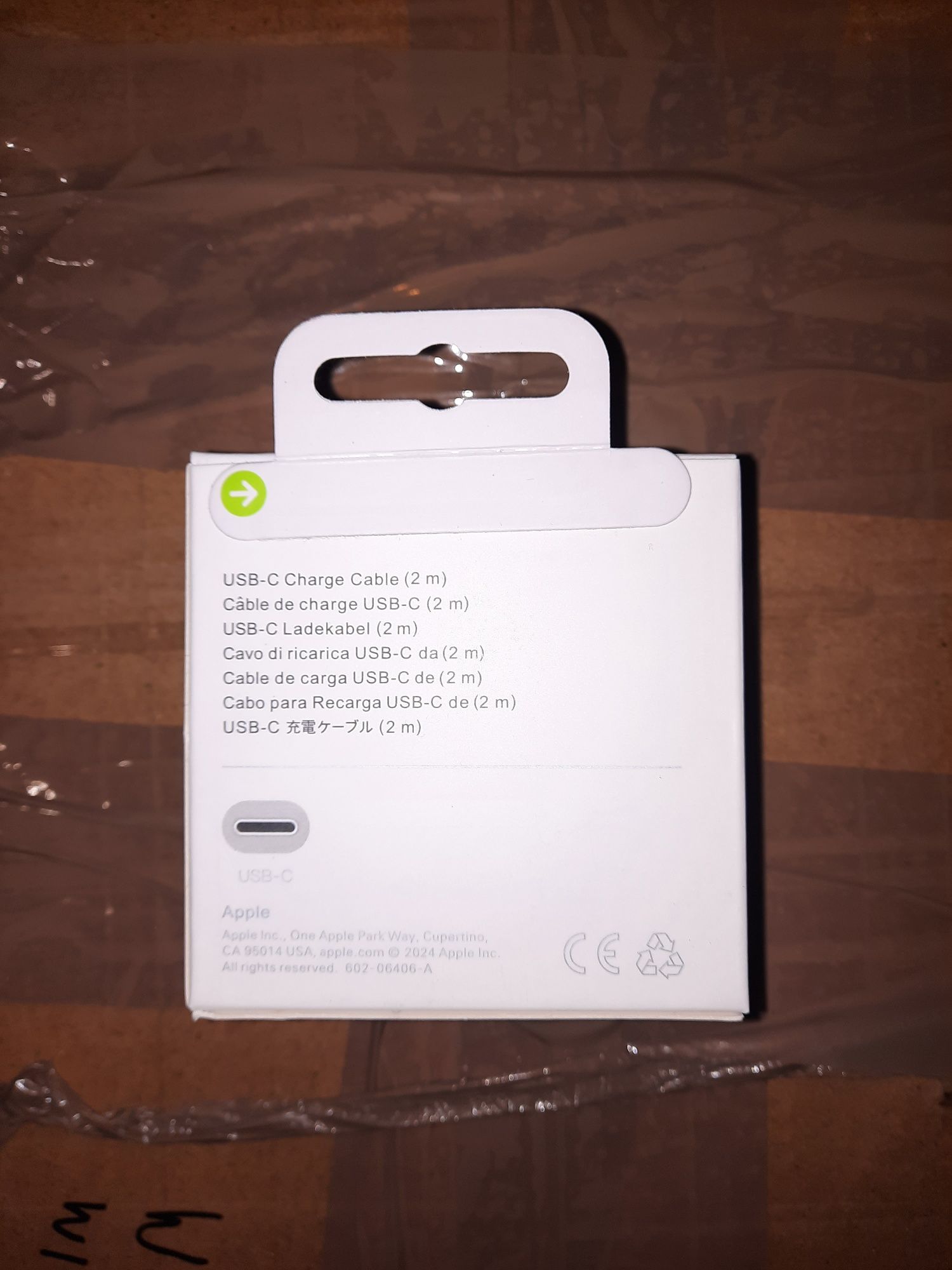 Ładowarka APPLE USB C 2M