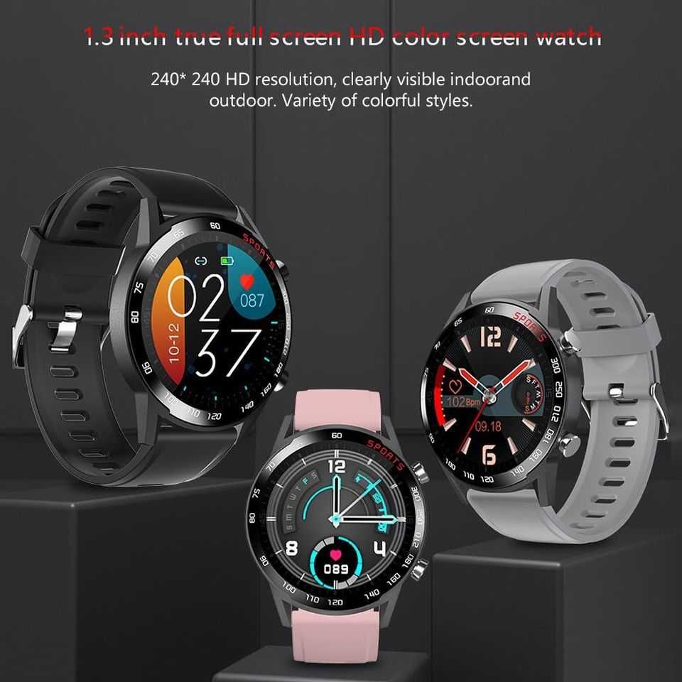 SmartWatch Lemfo F23L kroki, ciśnienie, powiadomienia, IP67