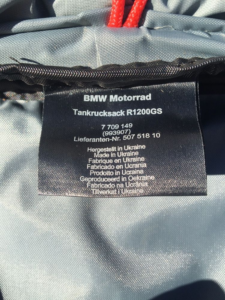 Saco de deposito BMW Motorrad original R1200 GS/GSA