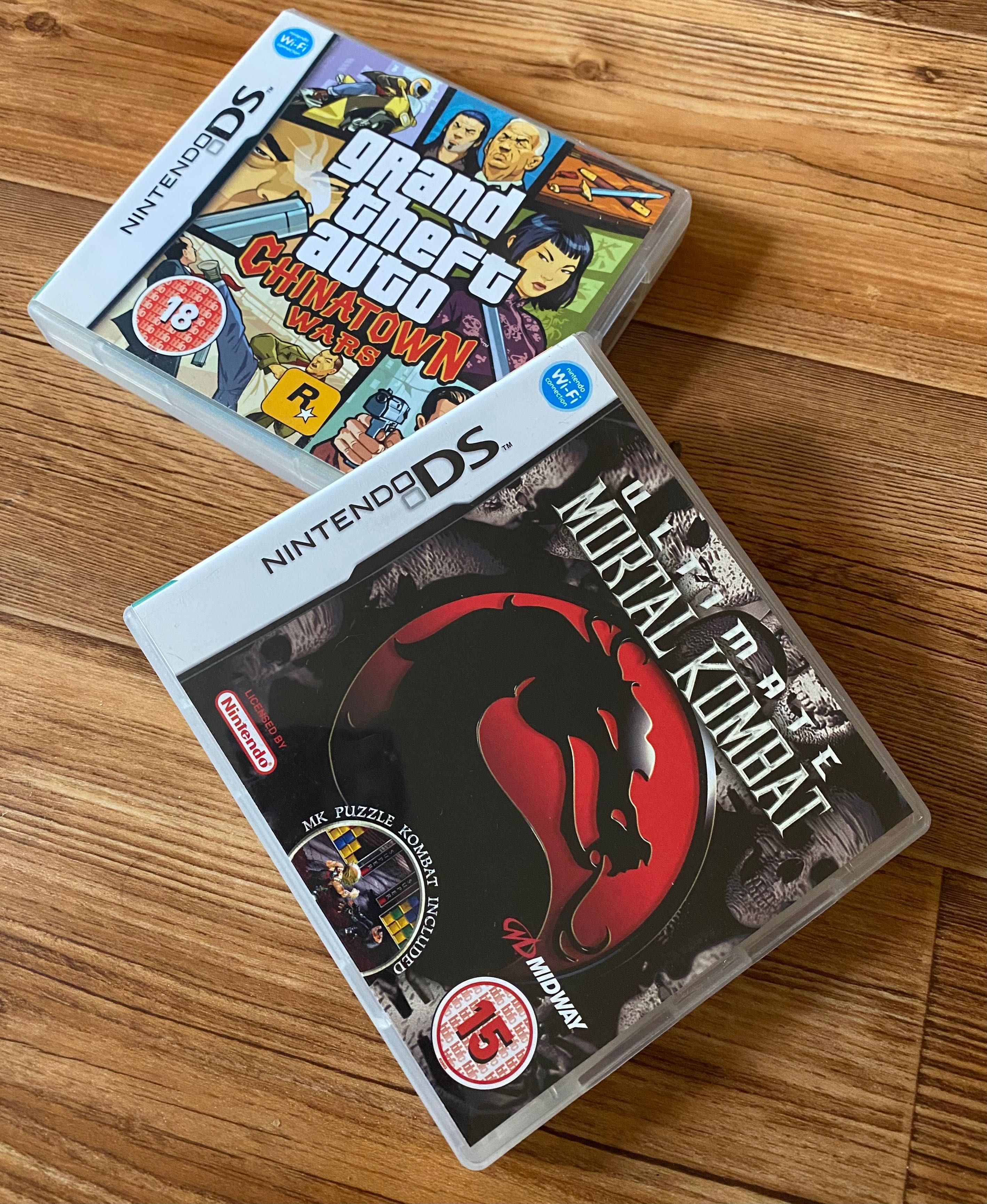 Nintendo DS: Castlevania, GTA Chinatown, Mortal Kombat, Zelda, TMNT