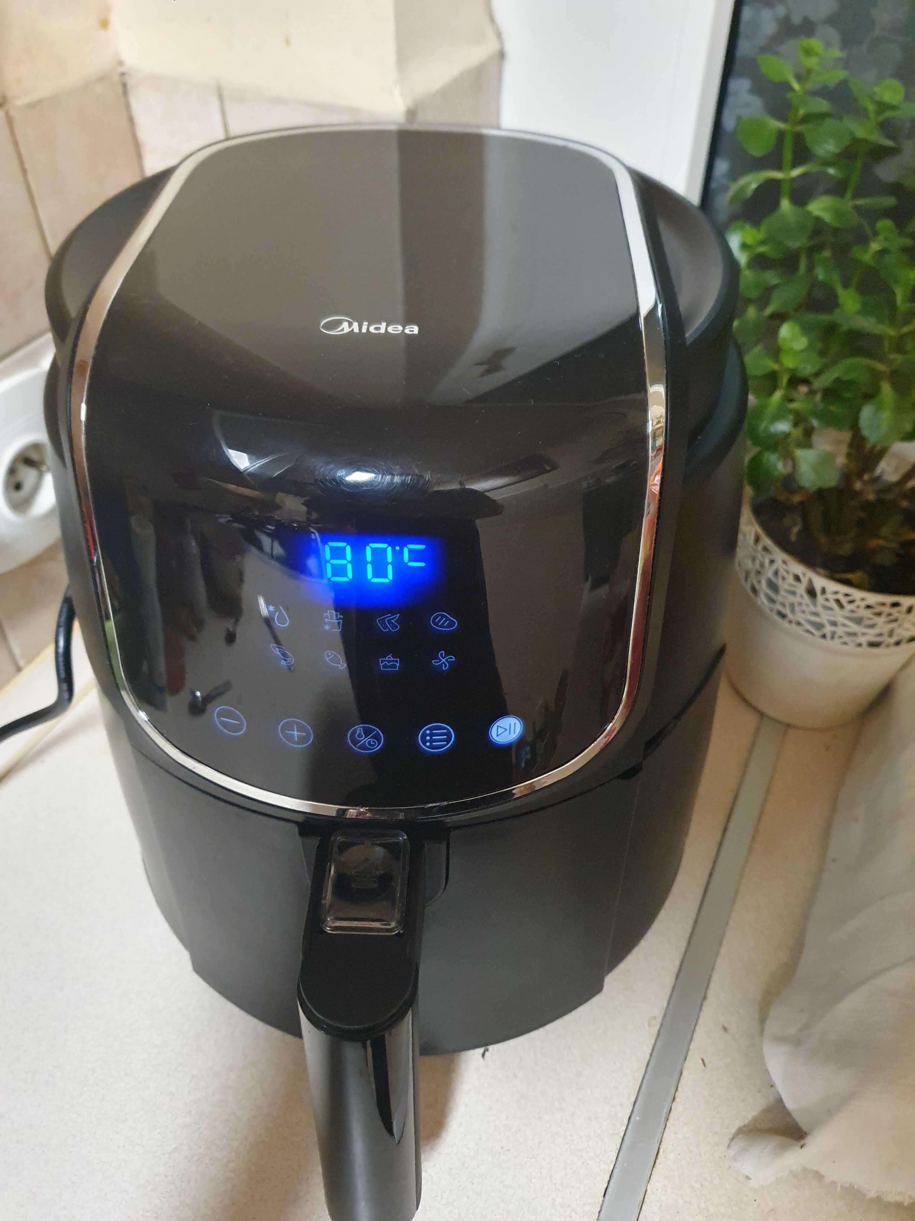 Frytkownica beztłuszczowa Midea 1500 W 4 l uzywana