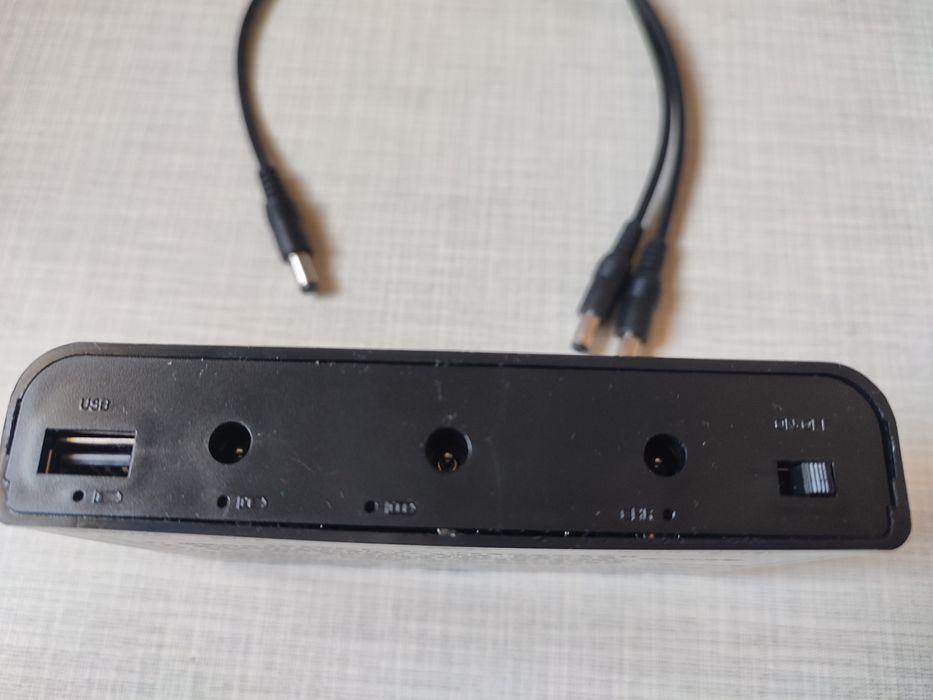 UPS, PowerBank для Wifi роутера, відеонагляд. Включив і забув)