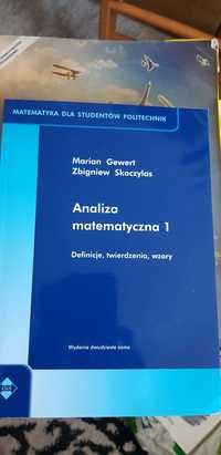 Analiza matematyczna 1 definicje twierdzenia  wzory Gewert Skoczylas