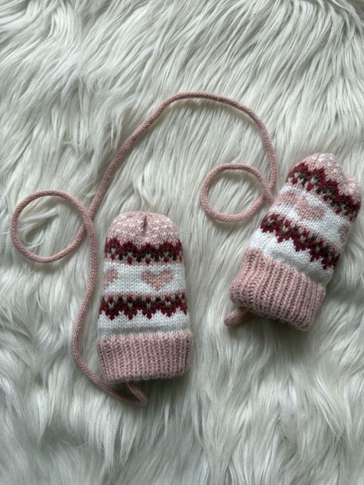 Rękawiczki niemowlęce one size