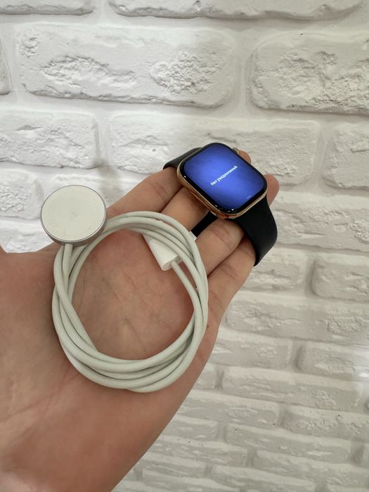 Apple watch 10 46mm Titanium gold 100% Акумулятор