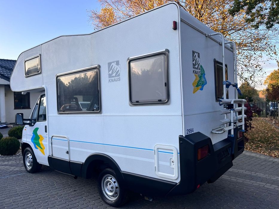 Kamper Fiat Ducato Knaus zadbany 4 osoby sprowadzony