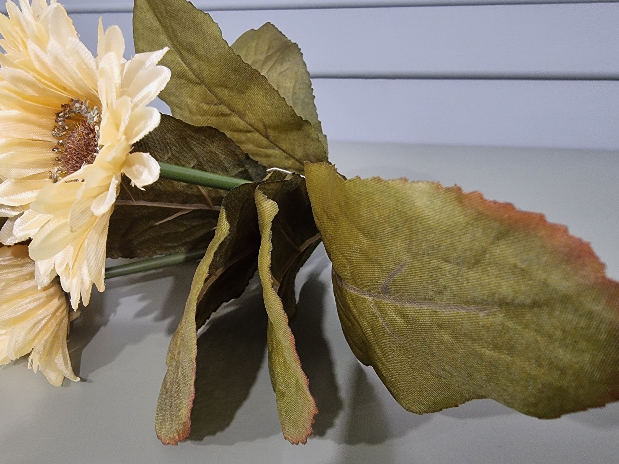 Sztuczne kwiaty bukiet bukiety do wazonu margaretki
