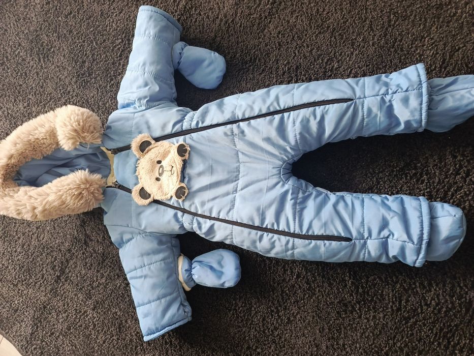 Зимовий теплий комбінзон