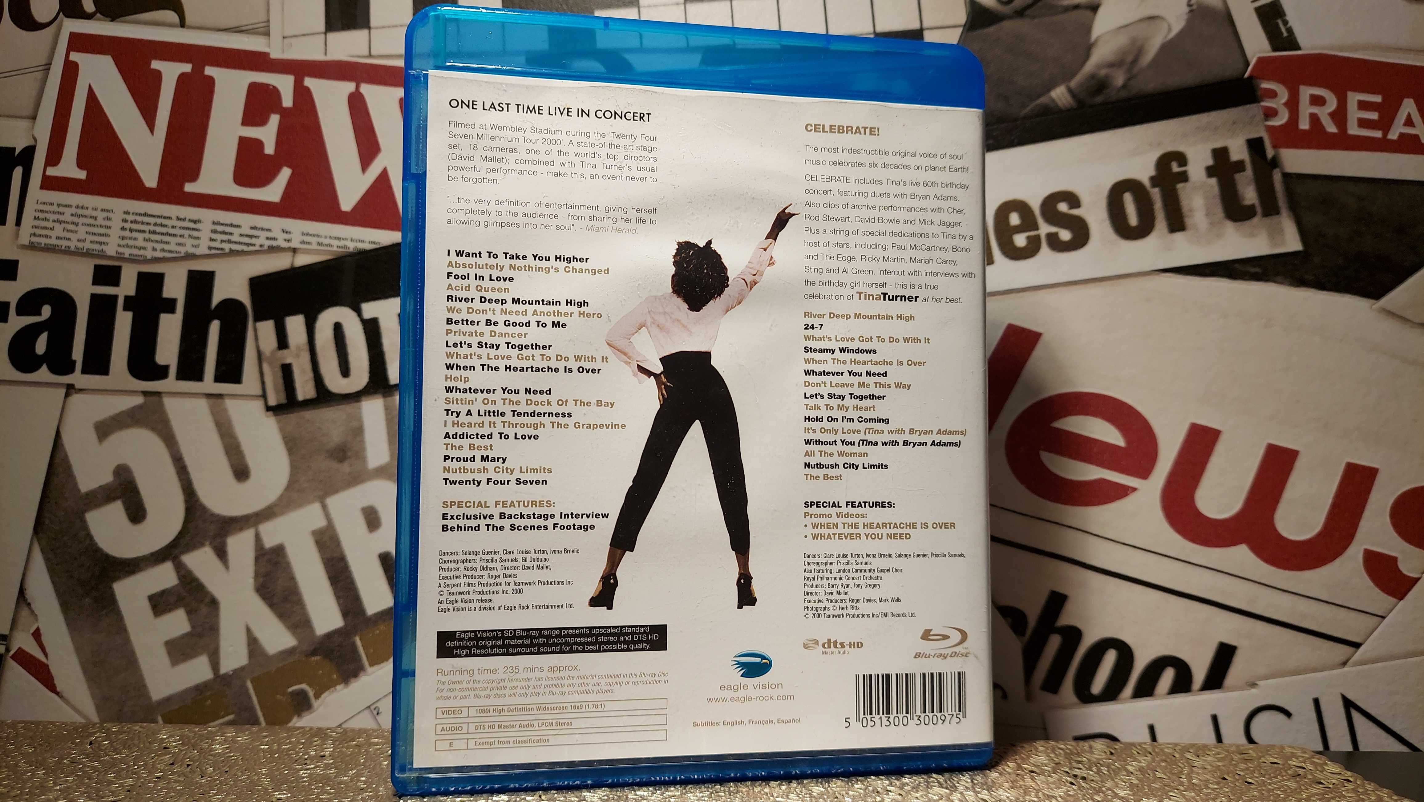 Tina Turner - One Last Time Live In Concert Blu-ray Koncert