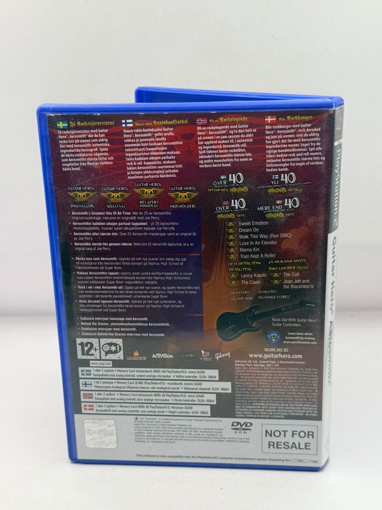 Guitar Hero Aerosmith Ps2 nr 5789