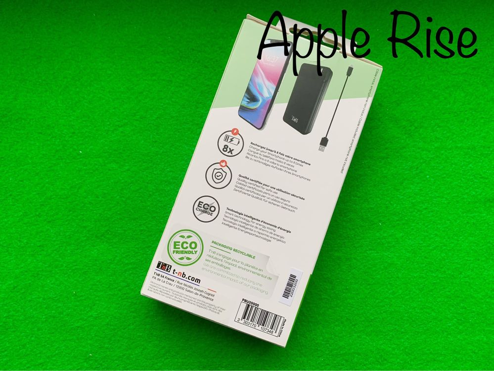 Повербанк Powerbank TnB Travel Battery 20000 Mah 2 USB Для роутера