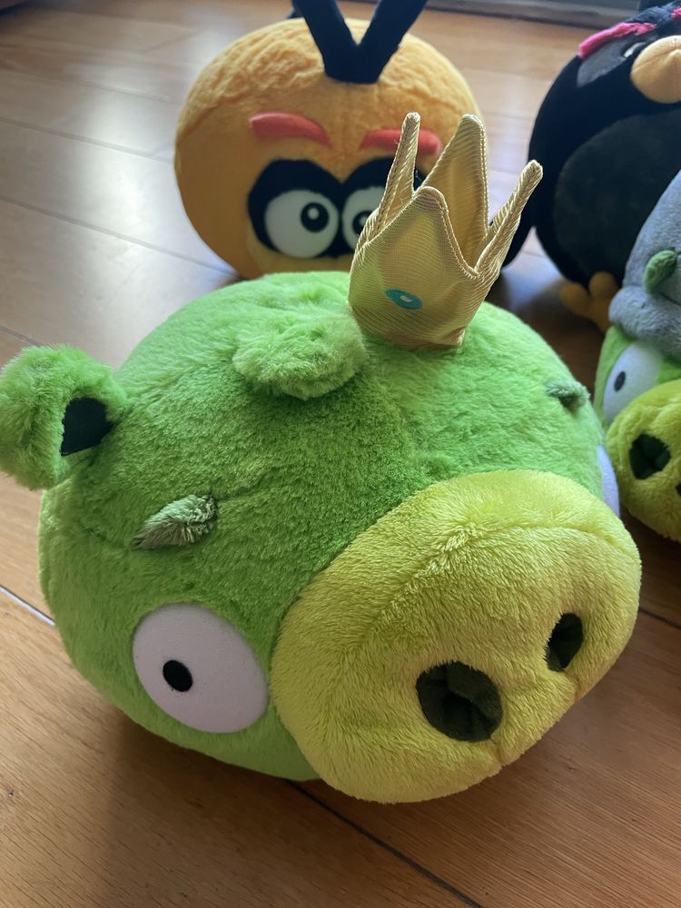 Lote peluche Angry Birds