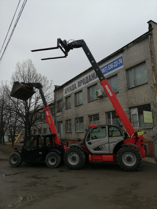 Послуги телескопічних та міні навантажувачів,траншеєкопача,екскаватора