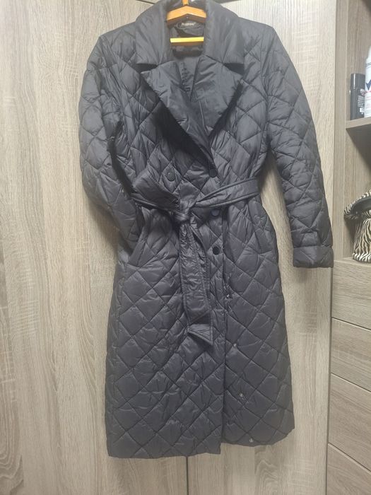 Пальто демисезонное.плащевка стеганое.