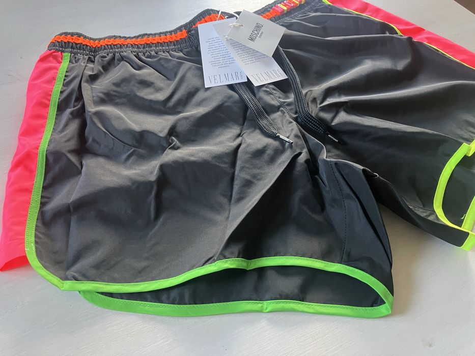 Moschino markowe meskie szorty kapielowki Nowe roz.XL