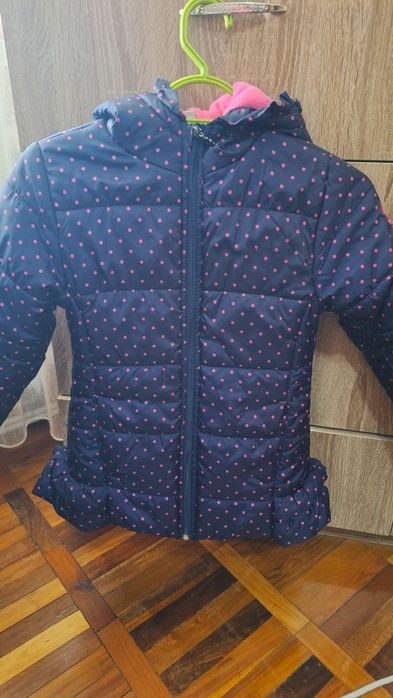 Куртка зимова для дівчинки, 122 розмір