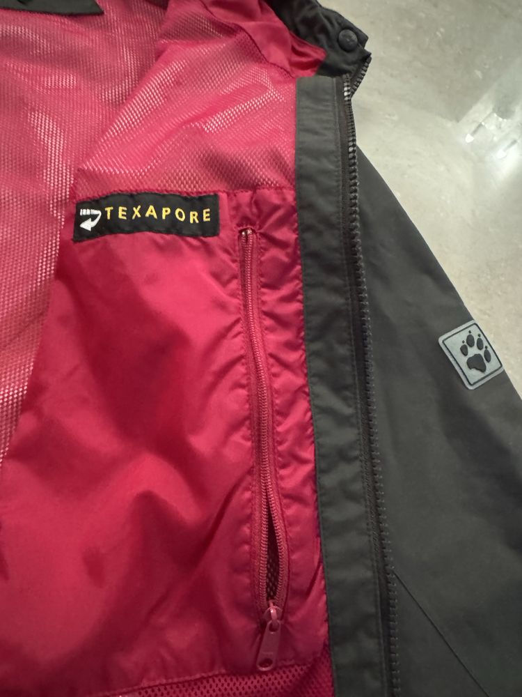 Jack Wolfskin Texapore kurtka / płaszcz Parka, khaki r. M , jak nowa
