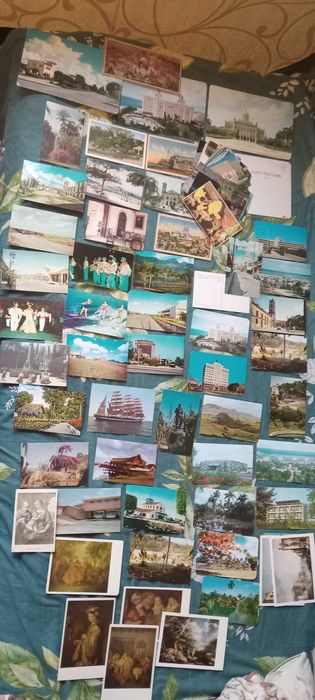 Продам календарики фото открытки зарубежные старые в нагрузку вымпела