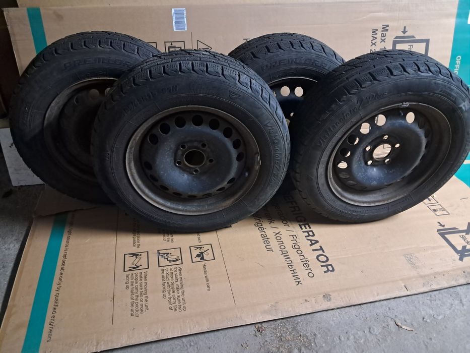 Шини 195х65х15 з дисками розболтовка 5х110