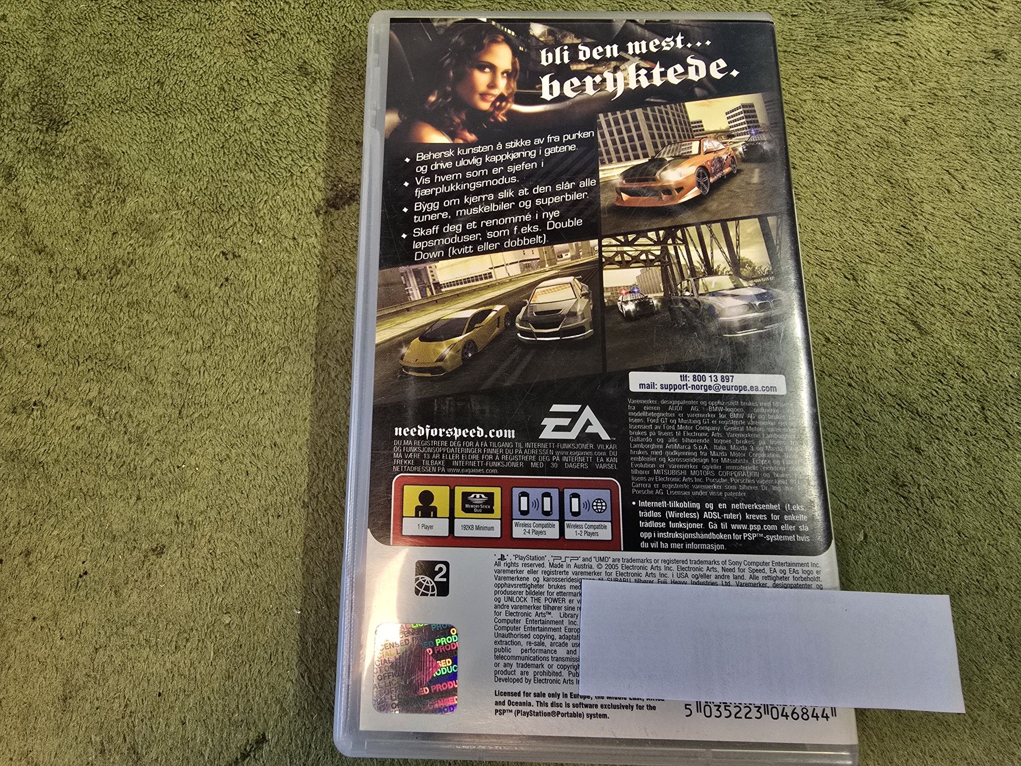 PSP Need For Speed Most Wanted 5-1-0.