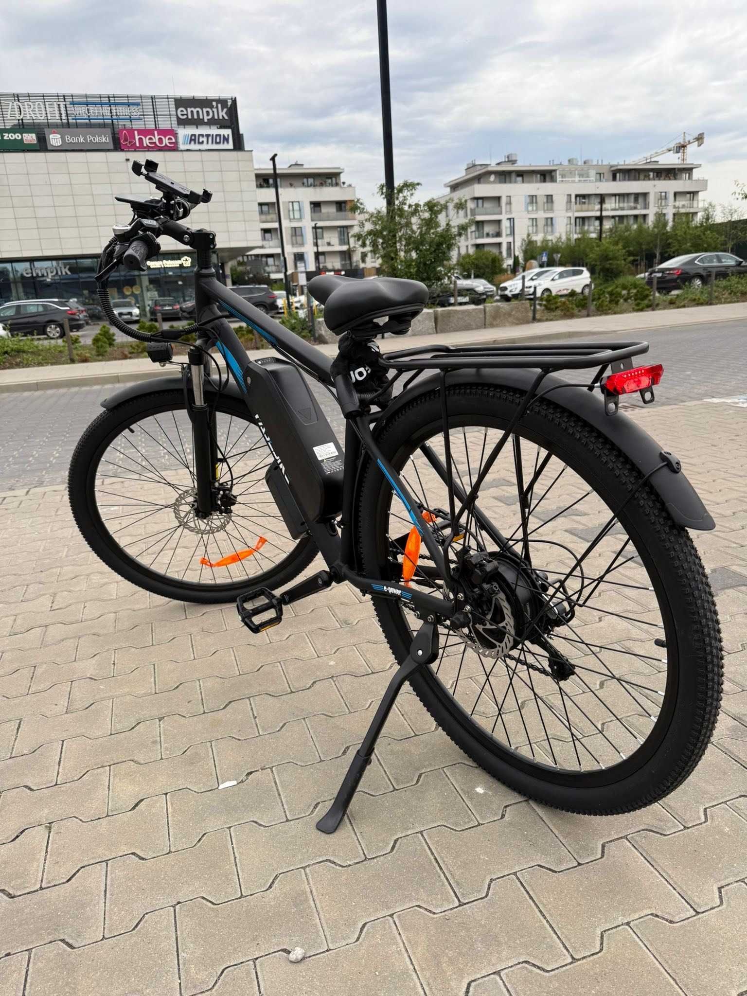 Wynajem/Аренда roweru elektrycznego PASEBIKE C29 – Warszawa Bemowo