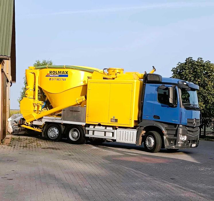 Mobilna mieszalnia pasz- usługa