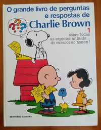 CHARLIE BROWN- O grande livro de perguntas e respostas n°1. 1988.
