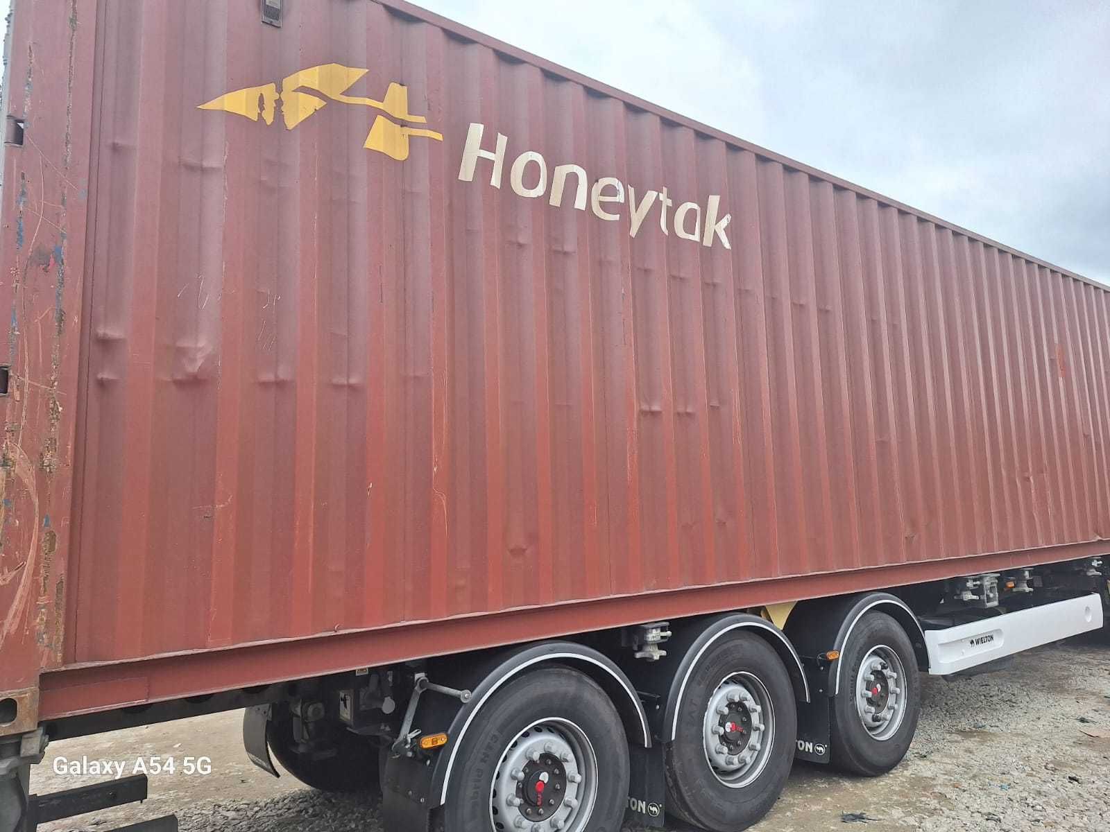 Kontener magazynowy 40HC (12 m) używany - Transport Cała Polska