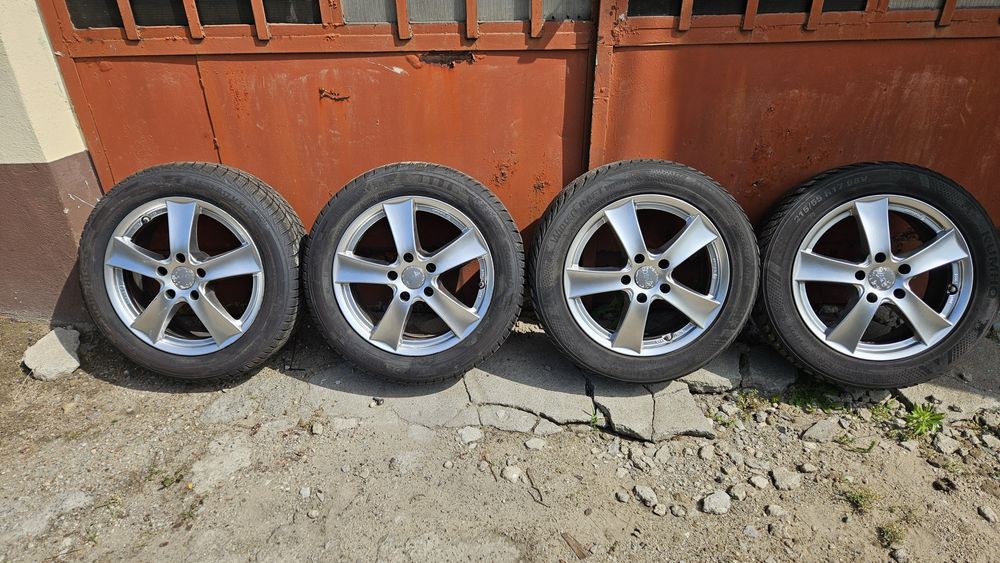 Alufelgi koła 5x120 opel insignia a opony 215/55/17 jak nowe zima