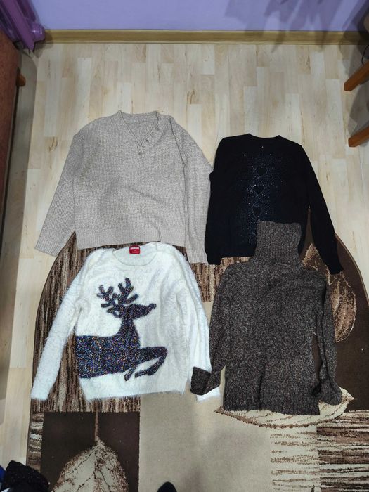 Mega paka ubrań damskich L - Zestaw odzieży damskiej 36 szt