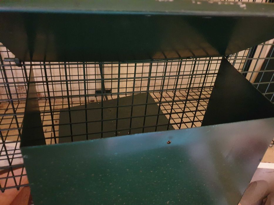 Armadilha para animais vivos com 2 portas 135x53x39cm