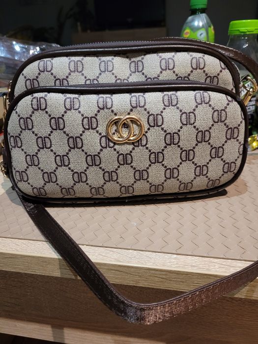 Torebka listonoszka 3 komorowa