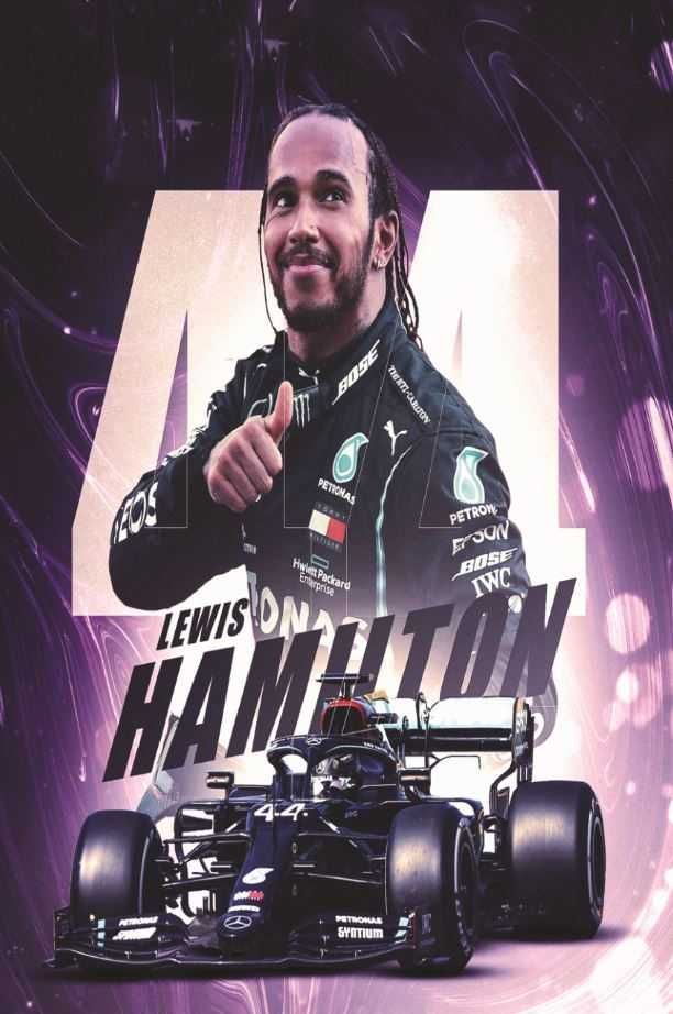 Plakat, Obraz na ścianę Lewis Hamilton 90x60 cm WZORY