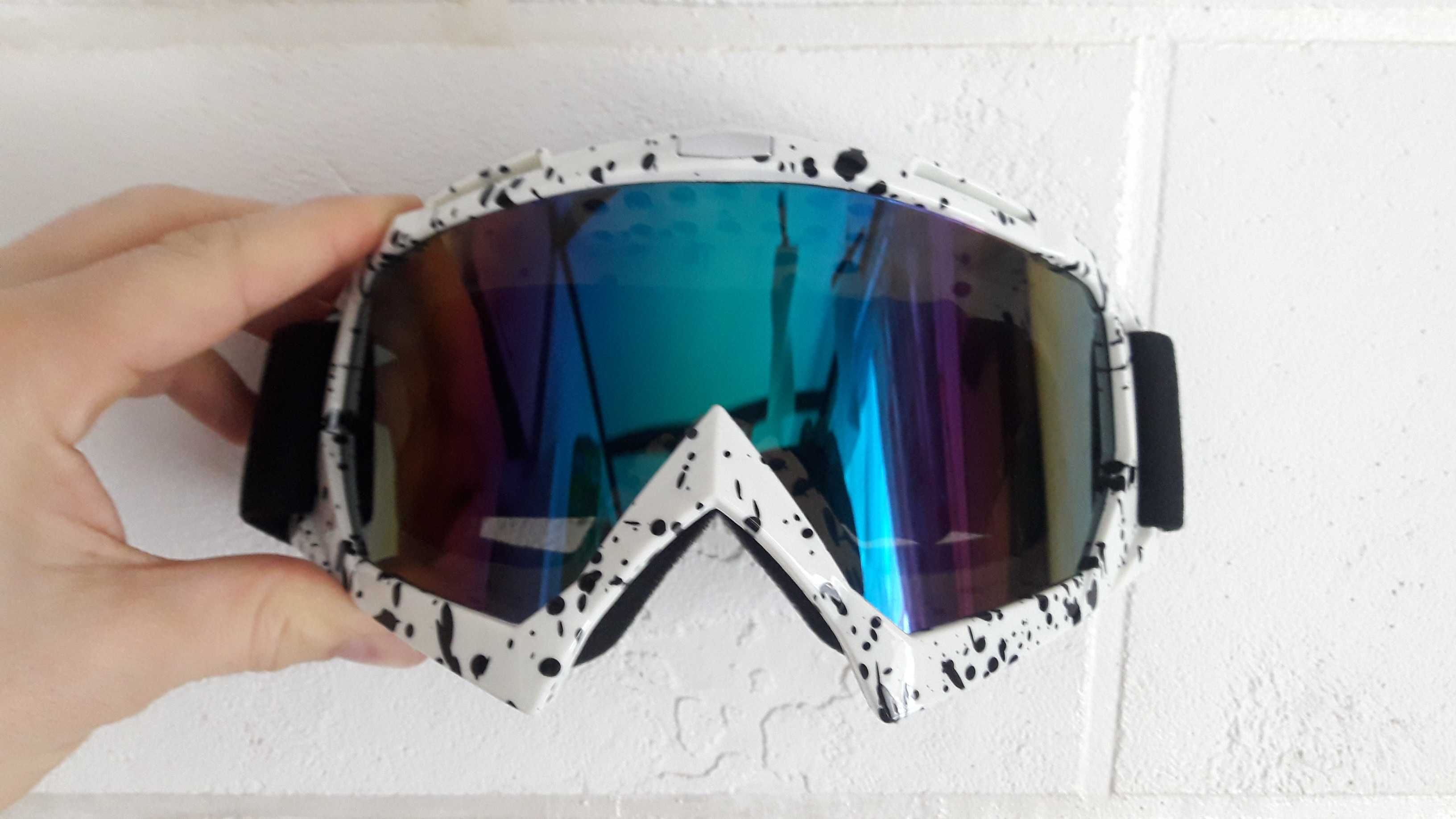 Лыжные очки White in glosses
