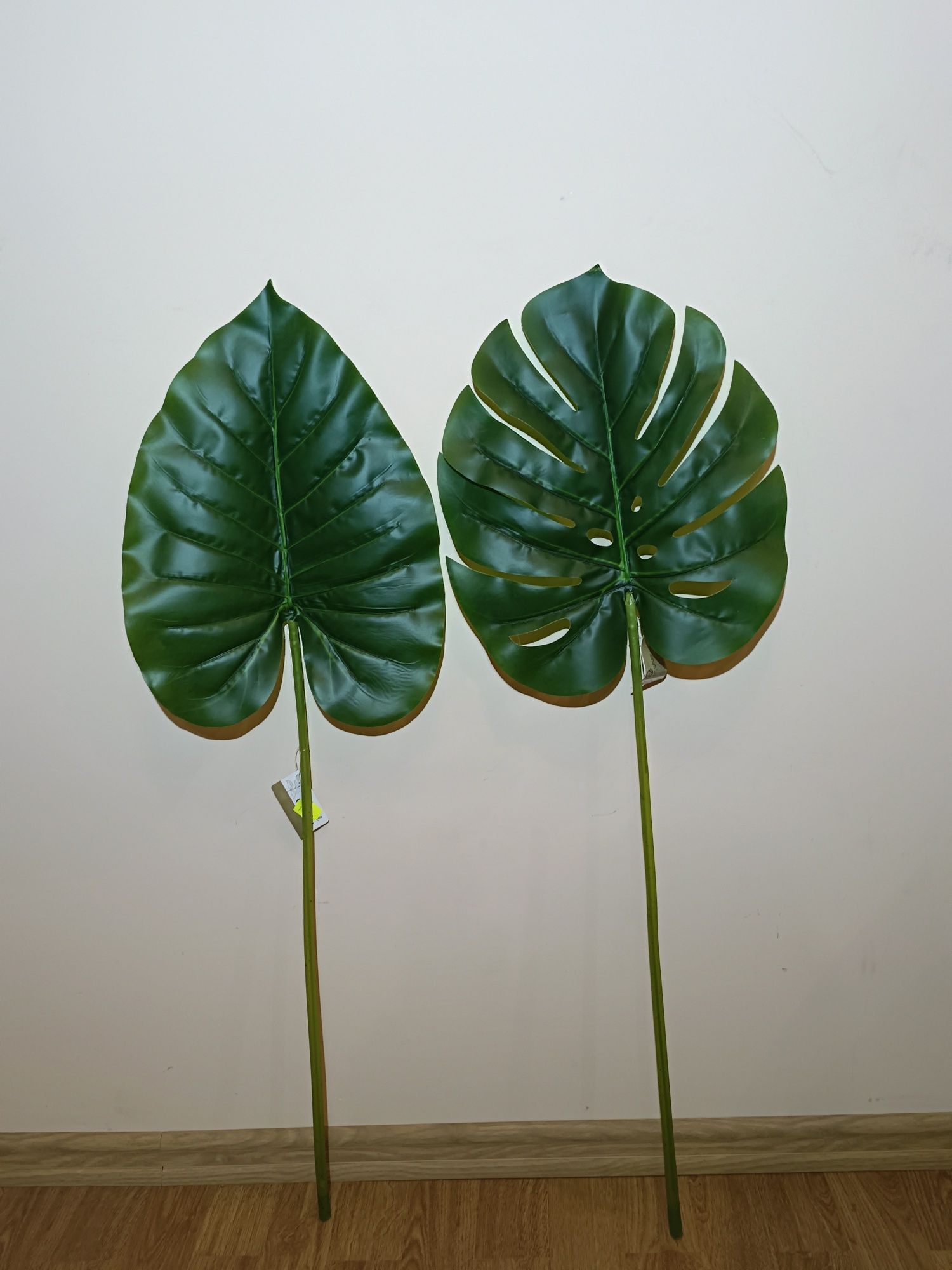 Liść filodendron / monstera z łodygą sztuczny