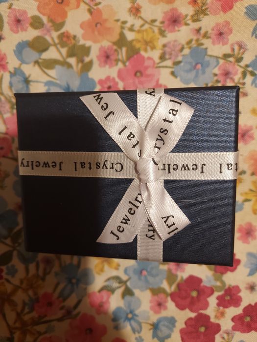 Pudełko na biżuterię z napisem Cristal Jeweley