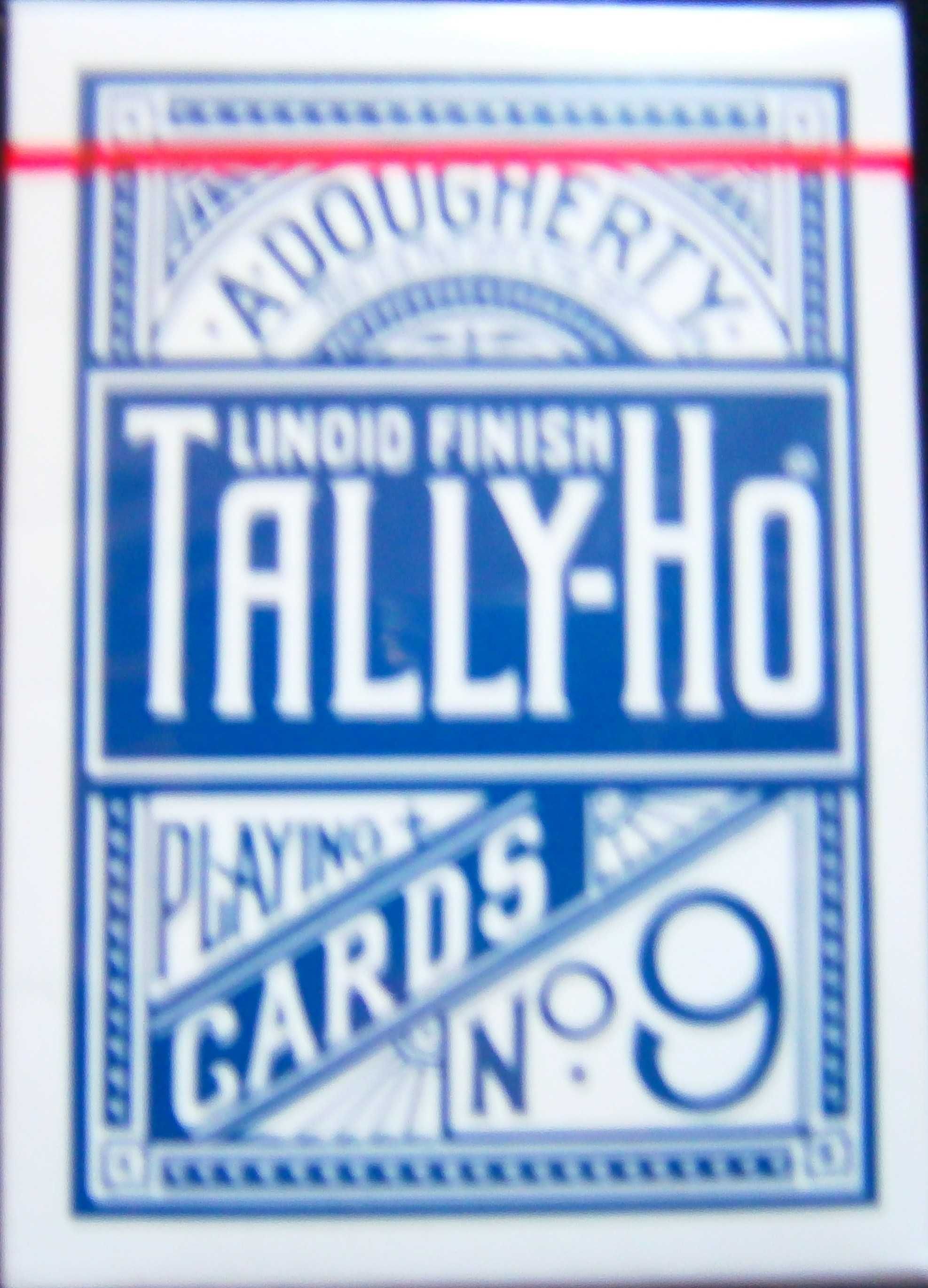 Baralho de Cartas Tally Ho Circle back - Red and Blue