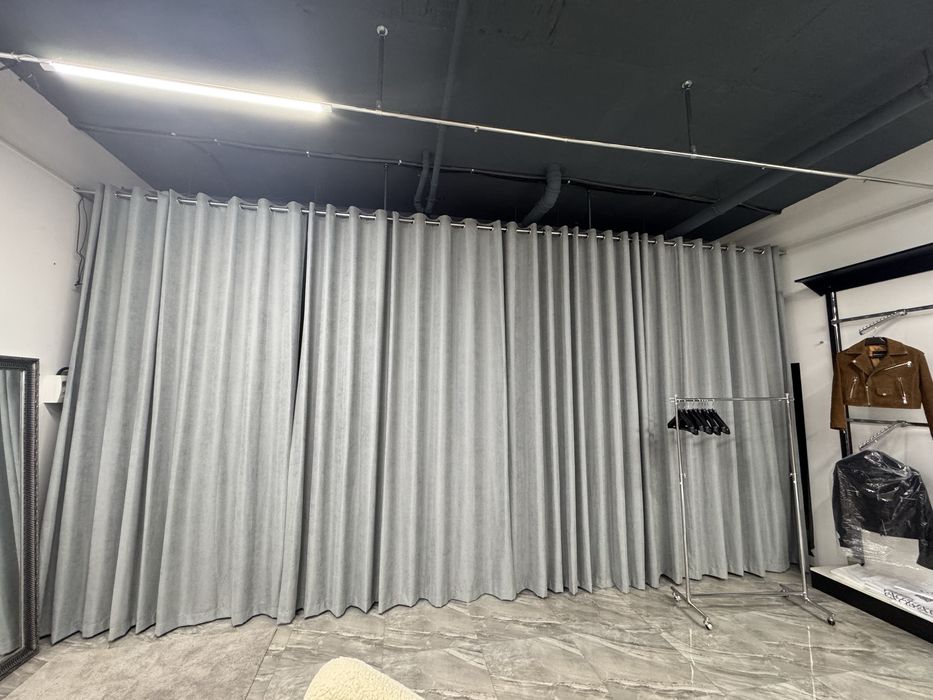 Штора микровелюр