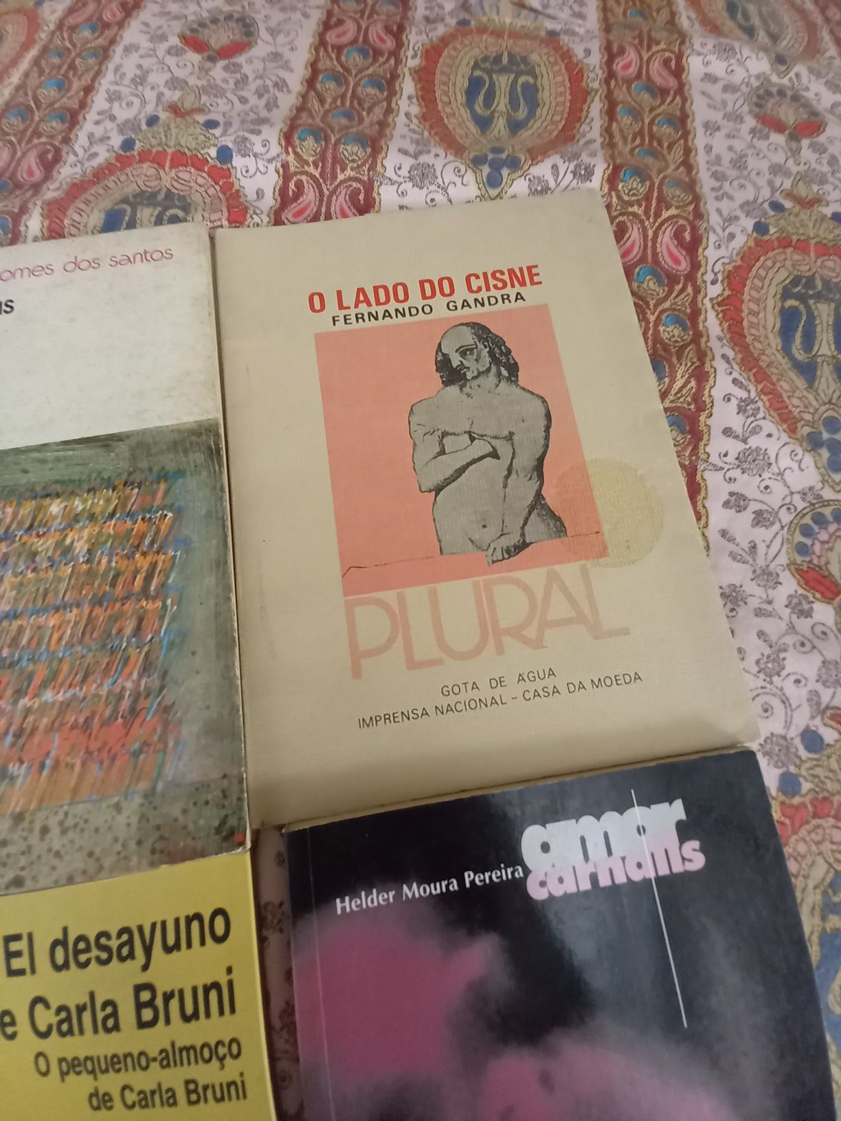 Poesia portuguesa primeiras edições seis livros por vinte euros