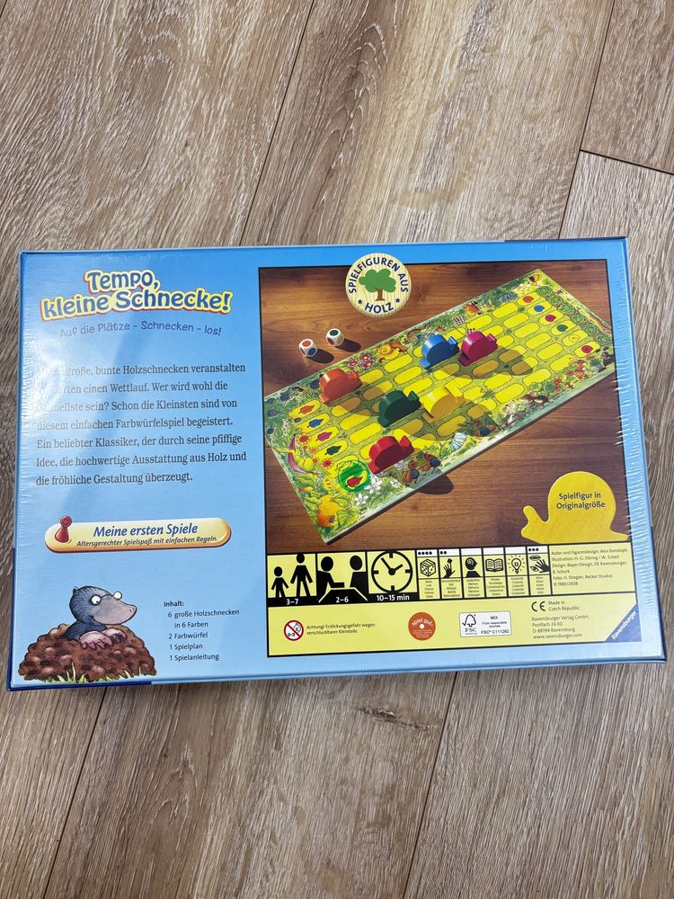 Настольяная игра Гонки улиток