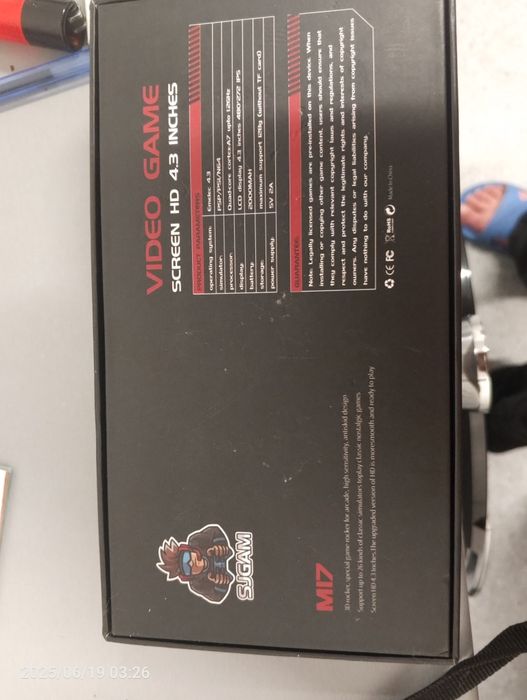 Konsola do gier retro z kartą pamięci 64 GB