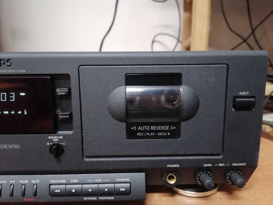 Magnetofon Philips 70FC/930  dwukasetowy casette deck