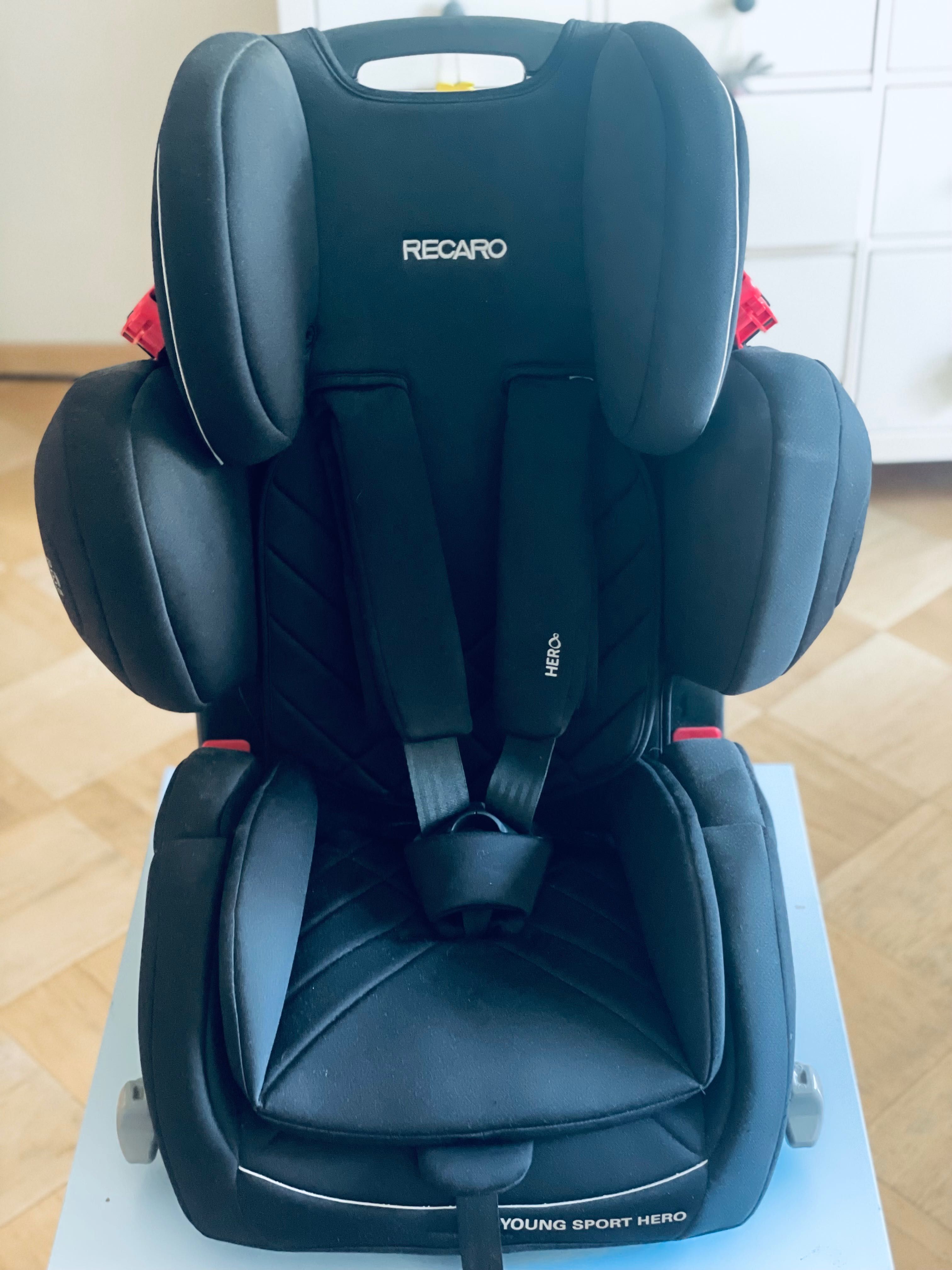 sprzedam fotelik Recaro Young Sport Hero (9 - 36kg)