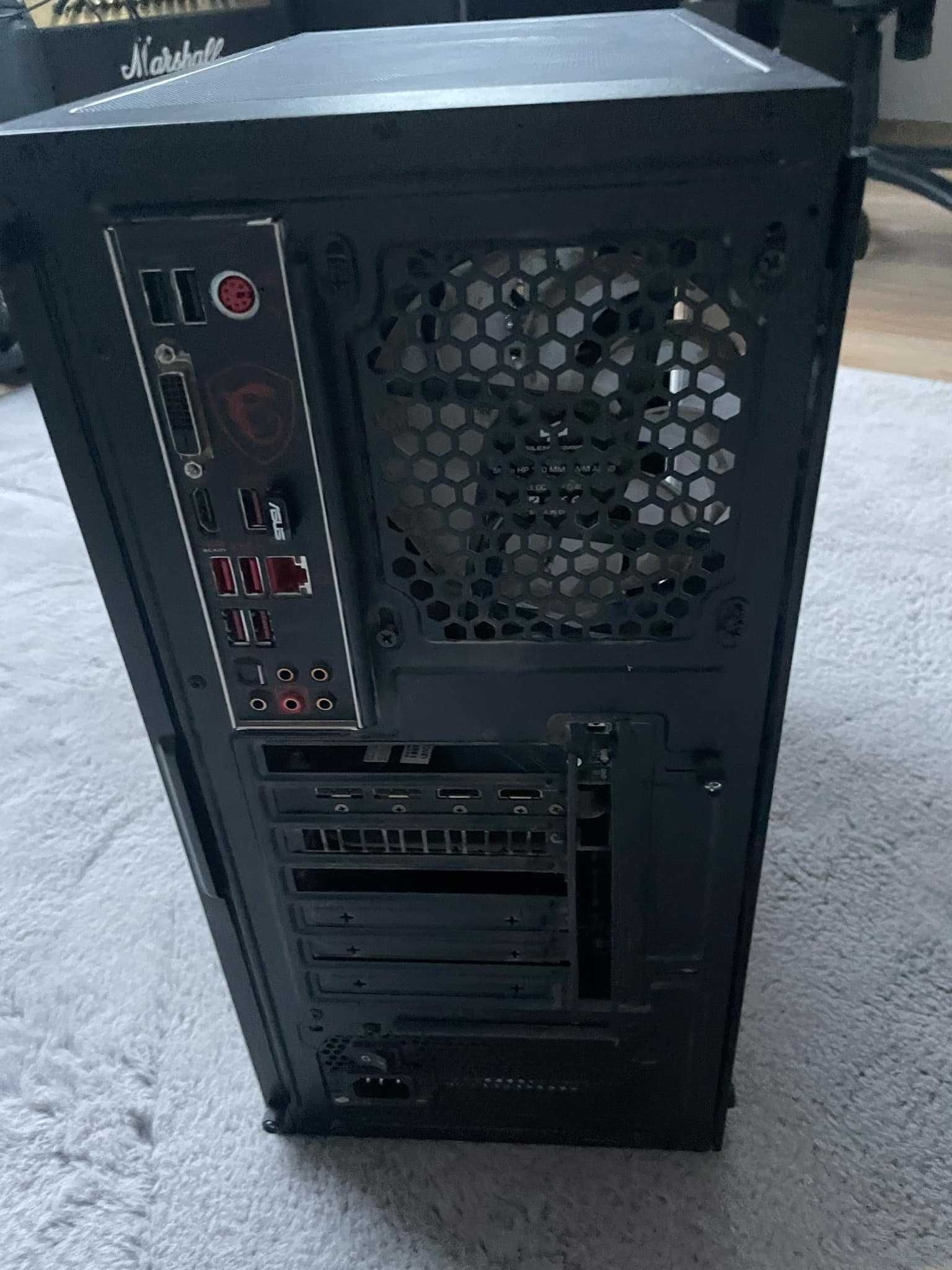 PC komputer stacjonarny - custom OKAZJA! + monitor i kamerka